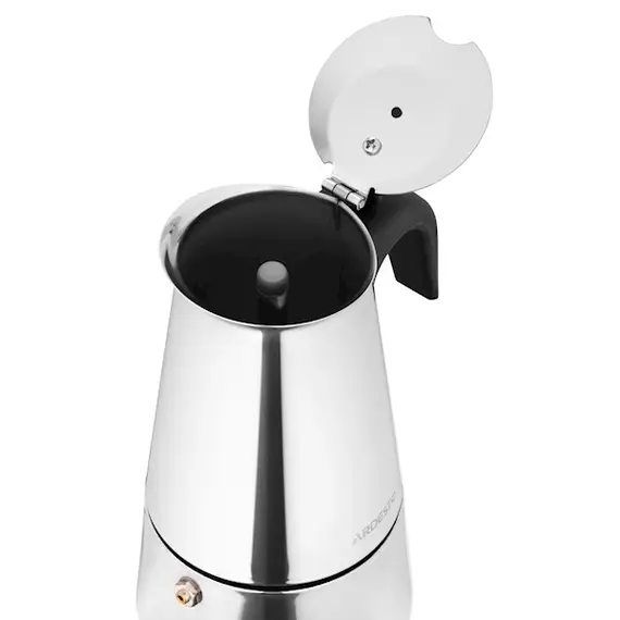 ყავის მადუღარა Ardesto Coffee Maker Gemini Apulia, 0.3l, 6 cups, stainless steel , 4 image - Primestore.ge
