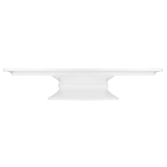 ნამცხვრის დასადები Ardesto Cake stand Imola, 30сm, porcelain, white , 3 image - Primestore.ge