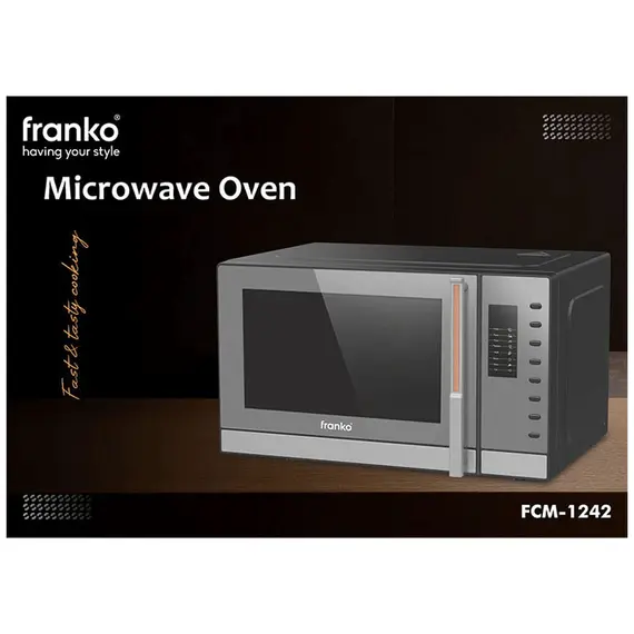 მიკროტალღური ღუმელი FRANKO FMO-1242 , 2 image - Primestore.ge