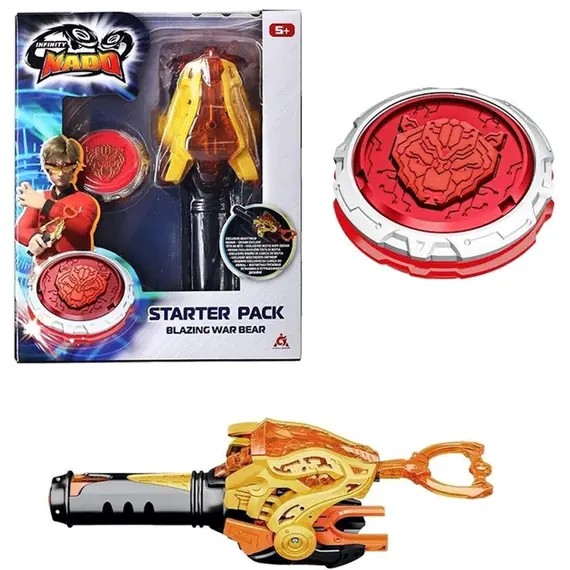 სათამაშო ნაკრები Infinity Nado VI Starter Pack Blazing War Bear  - Primestore.ge