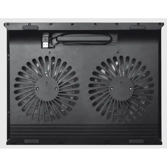 Cooler Trust azul Laptop Cooling Stand with dual fans, 2 image