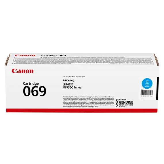 Cartridge CANON 5093C002AA 069, TONER CARTRIDGE CYAN (1900 PAGES)
