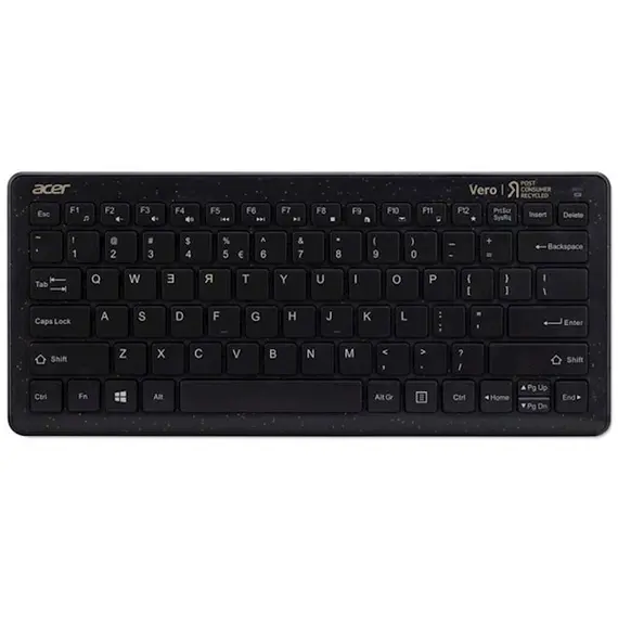 Keyboard and Mouse Acer GP.ACC11.02I Vero AAK125, Wireless, USB, Keyboard And Mouse, Black, 2 image