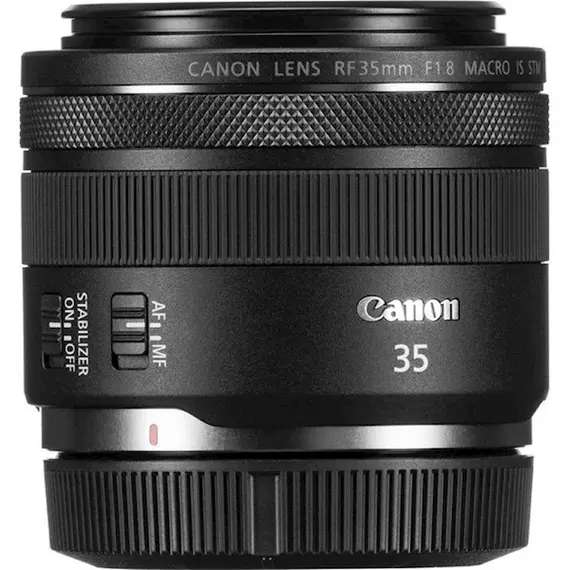 ფოტოაპარატის ობიექტივი Canon RF 35mm f/1.8 MACRO IS STM  - Primestore.ge
