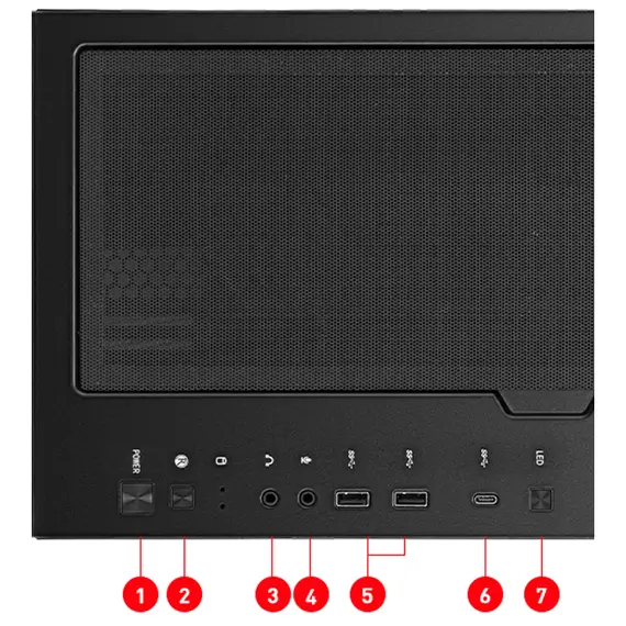 Case MSI MPG VELOX 100RMPG VELOX 100R, 2 image