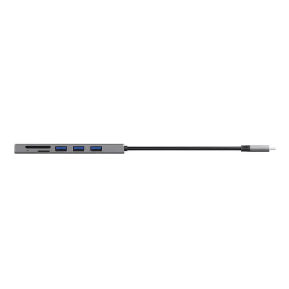 USB ჰაბი TRUST HALYX FAST USB-C HUB & CARD READER , 4 image - Primestore.ge
