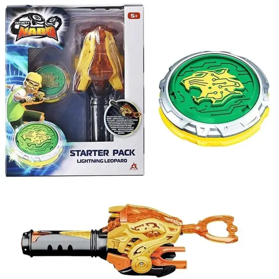 Playset Infinity Nado VI Starter Pack Lighting Leopard