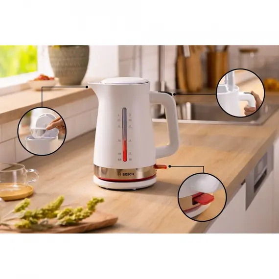 ელექტრო ჩაიდანი BOSCH - TWK4M221 , 2 image - Primestore.ge