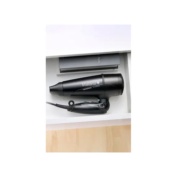 თმის საშრობი VALERA SL 5400T WISS LIGHT 5400T FOLD AWAY IONIC BLACK , 3 image - Primestore.ge