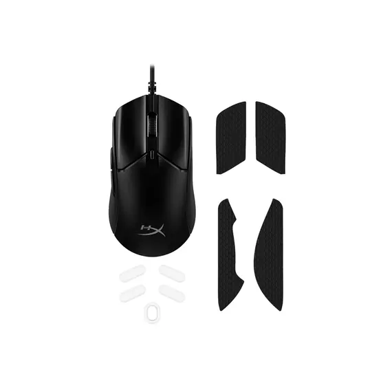 მაუსი HyperX Pulsefire Haste 2 USB Ultra Lightweight Black , 4 image - Primestore.ge
