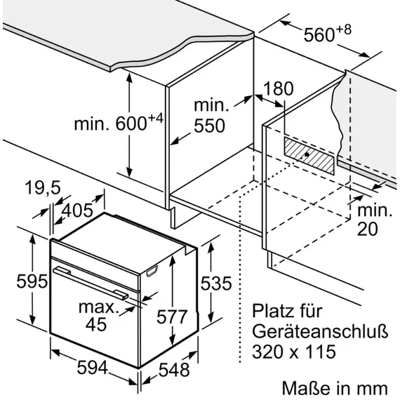 ელექტრო ღუმელი BOSCH HBG974LB1 , 5 image - Primestore.ge