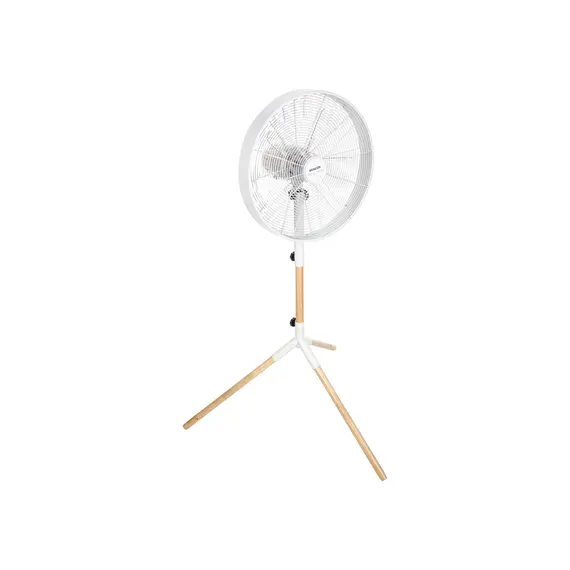 ვენტილატორი Sencor SFN 4080WH Tripod Stand Fan, Blade Diameter of 40cm, 3speed Level, Power 50W, Metal and Wood, 130x81x67 , 2 image - Primestore.ge