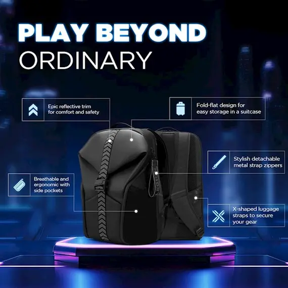ნოუთბუქის ჩანთა Lenovo Legion GB700 - notebook carrying backpack , 3 image - Primestore.ge
