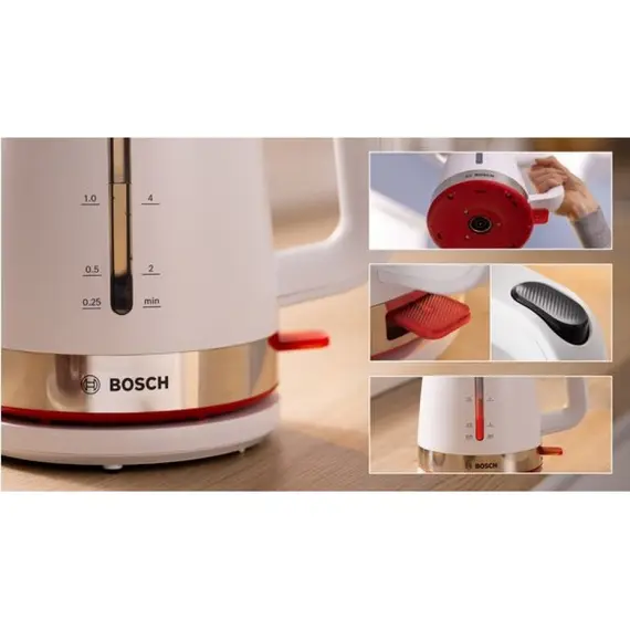 ელექტრო ჩაიდანი BOSCH - TWK4M221 , 3 image - Primestore.ge