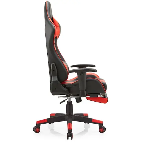 სათამაშო სავარძელი ALLX SK8825, Gaming Chair, Red/Black , 4 image - Primestore.ge