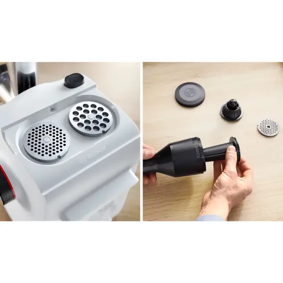 ხორცის მანქანა BOSCH - MFWS420W , 2 image - Primestore.ge