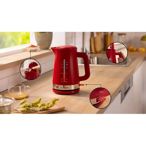 ელექტრო ჩაიდანი BOSCH TWK4M224 , 2 image - Primestore.ge
