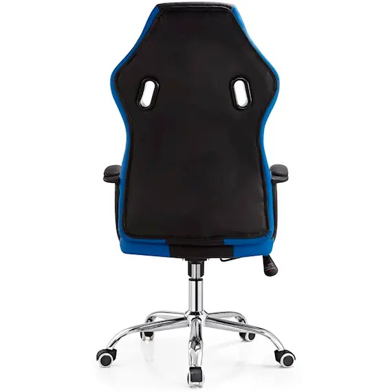 გეიმერული სავარძელი ALLX SK8815, Gaming Chair, Blue/Black , 3 image - Primestore.ge