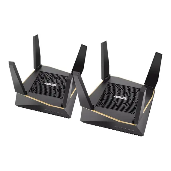 Wi-Fi როუტერი Asus RT-AX92U(2-PK) 2 Pack Performance Mesh Tri-Band 802.11 AX6100 Wi-Fi Router | 90IG04P0-MU2020  - Primestore.ge