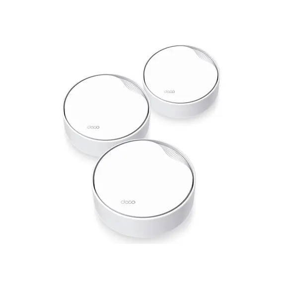 Wi-Fi როუტერი TP-link Deco X50-PoE(3-pack) AX3000 Whole Home Mesh Wi-Fi 6 System with PoE  - Primestore.ge