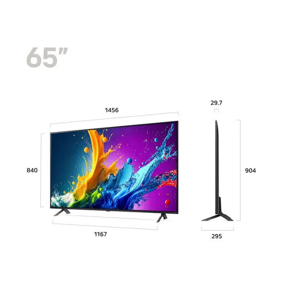 ტელევიზორი LG 65QNED80T6A.AMCN (2024) , 3 image - Primestore.ge