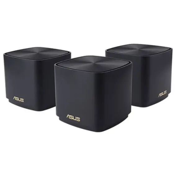 Wi-FI როუტერი ASUS ZenWiFi AX Mini (XD4) Black 3PK  - Primestore.ge