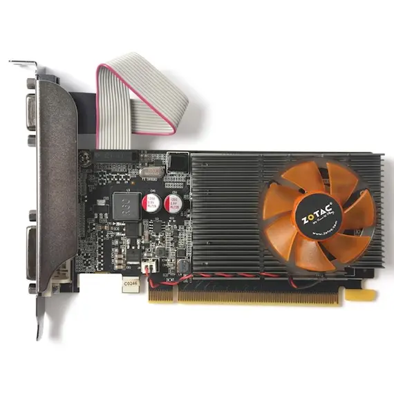 ვიდეო დაფა Zotac ZT-71310-10L, Gaming GT710, 2GB, 64bit, HDMI, VGA, DL-DVI, Black , 2 image - Primestore.ge