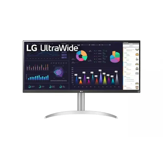 მონიტორი LG 34WQ650-W 34" UltraWide 2560 x 1080 IPS 400cd 5ms 100hz  - Primestore.ge