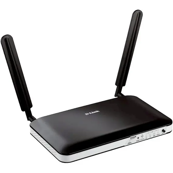 როუტერი D-Link DWR-921 N300 Wi-Fi LTE Router, 100Base-TX WAN, 4x100Base-TX LAN, 2x3dBi detachable LTE antennas, 2x3dBi internal Wi-Fi antennas, SIM slot , 2 image - Primestore.ge