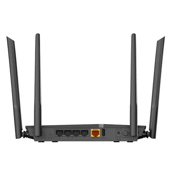 როუტერი D-Link DIR-1260 AC1200 Wi-Fi Router, 1000Base-T WAN, 4x1000Base-T LAN, 4x5dBi external antennas, USB port, 3G/LTE support Router , 4 image - Primestore.ge