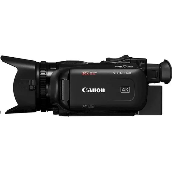 ვიდეოკამერა Canon 5734C003AA Legria HFG70, 21.14MP, FHD, HDMI, USB-C, Action Camera, Black , 3 image - Primestore.ge
