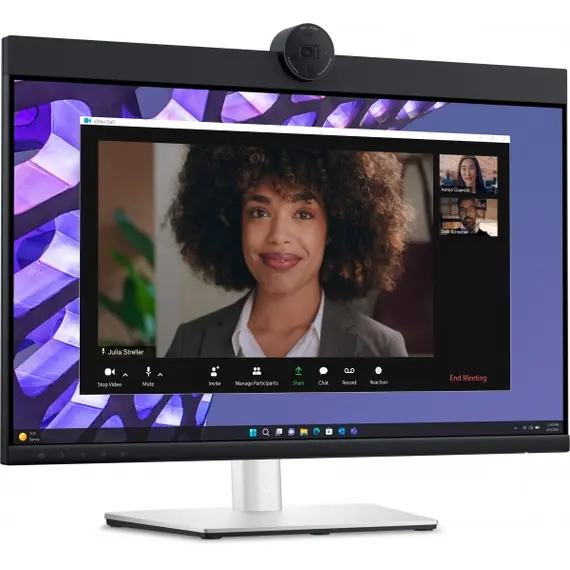 მონიტორი DELL Monitor 23.8" P2424HEB HDMI, DP, USB-C, RJ-45, MM, IPS, sRGB 99%, Pivot, Cam , 3 image - Primestore.ge