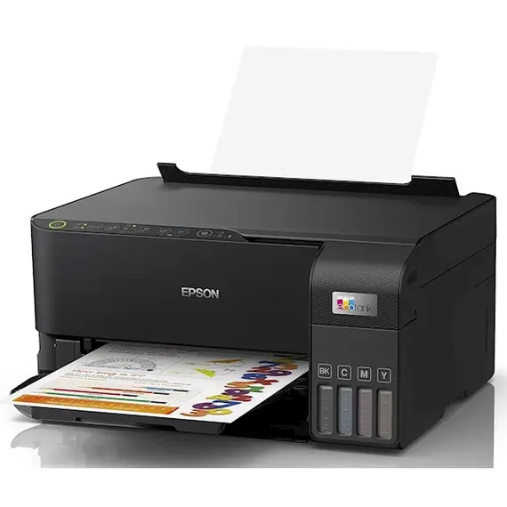 პრინტერი Epson C11CK59404 EcoTank L3550, MFP, A4, Wi-Fi, USB, Black , 3 image - Primestore.ge