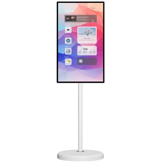 ინტერაქტიული ეკრანი Allscreen S32PF3-Y, 32", FHD, Android 10.0, Ram 4GB, 64GB, Smart Mobile Screen, White , 2 image - Primestore.ge
