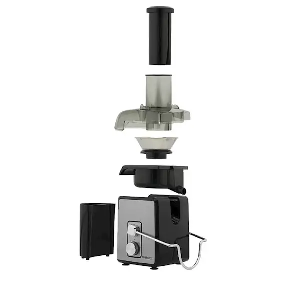 წვენსაწური Scarlett SC-JE50S28, 1200W, 600ML, Juicer, Black , 2 image - Primestore.ge