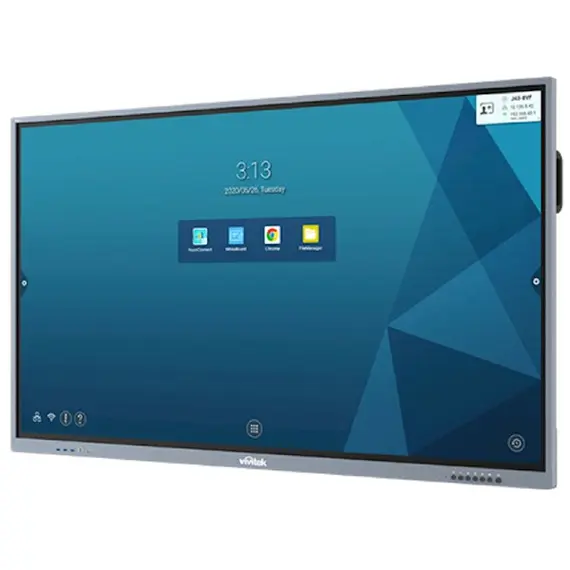 ინტერაქტიული ეკრანი Vivitek NovoTouch BK652i, Interactive Panel 65", Android v13.0, RAM 4GB, 32GB, Smart Board, Silver , 2 image - Primestore.ge