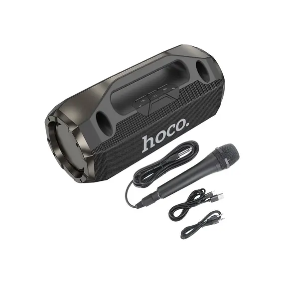დინამიკი Hoco HA3 Drum outdoor BT speaker black , 4 image - Primestore.ge