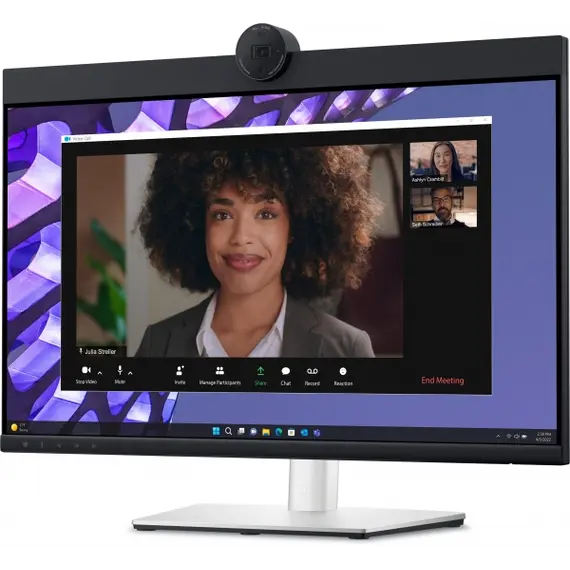 მონიტორი DELL Monitor 23.8" P2424HEB HDMI, DP, USB-C, RJ-45, MM, IPS, sRGB 99%, Pivot, Cam , 2 image - Primestore.ge