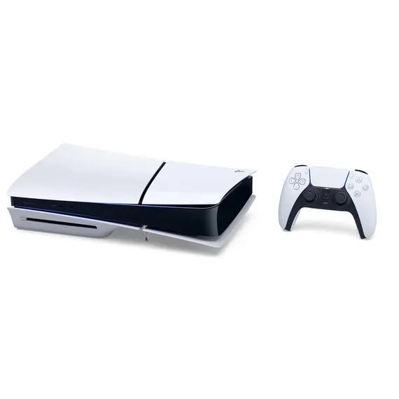 სათამაშო კონსოლი PlayStation 5 Slim Disc Version - White/A , 5 image - Primestore.ge