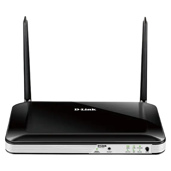როუტერი D-Link DWR-921 N300 Wi-Fi LTE Router, 100Base-TX WAN, 4x100Base-TX LAN, 2x3dBi detachable LTE antennas, 2x3dBi internal Wi-Fi antennas, SIM slot  - Primestore.ge