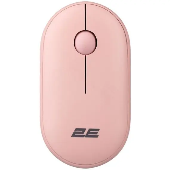 მაუსი 2E - MF300 Silent WL BT Mallow pink/2E-MF300WPN  - Primestore.ge