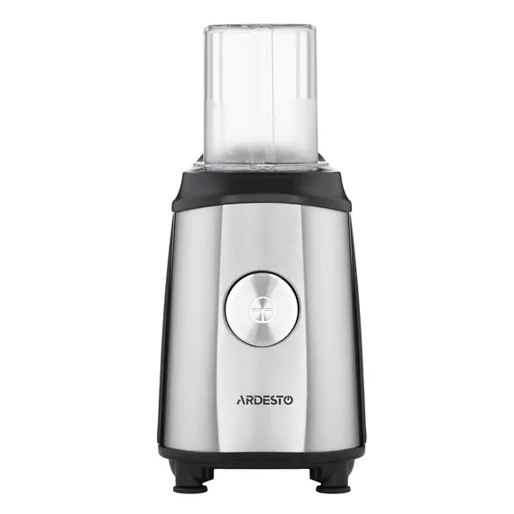 ბლენდერი Ardesto Blender for smoothies BG-F350, 350W, 2in1, bottle-600ml, bottle-300ml, coffee grinder, black+silver , 5 image - Primestore.ge