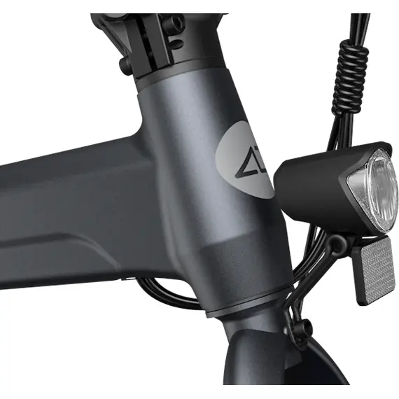 ელექტრო ველოსიპედი ADO Eco 16, 350W, Smart APP, Folding Electric Bike, 25KM/H, Grey , 7 image - Primestore.ge