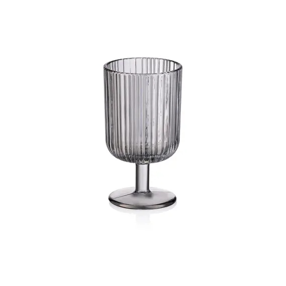 ჭიქების სეტი Ardesto glasses set Graphite, 300ml, 2pcs, glass, gray , 2 image - Primestore.ge