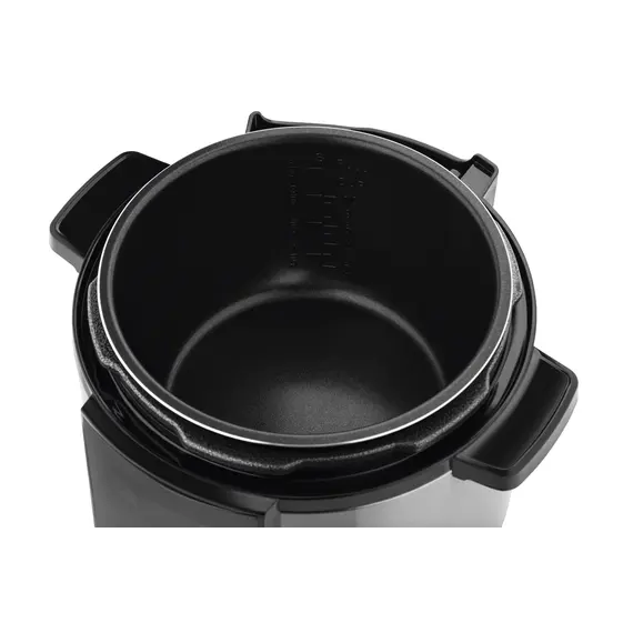 მულტისახარში Ardesto pressure cooker, 900W, bowl-6l, electronic control, recipes book, iron/plastic, silver , 7 image - Primestore.ge