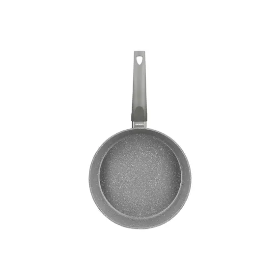 ტაფა Ardesto Deep Fry pan with lid Gemini Gourmet Apulia, 24cm, aluminium, gray , 5 image - Primestore.ge
