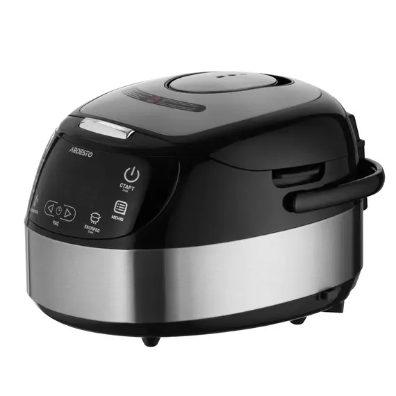 მულტისახარში ARDESTO multicooker, 860W, bowl-5L, electronic control, fry basket , inox/plastic , silver  - Primestore.ge