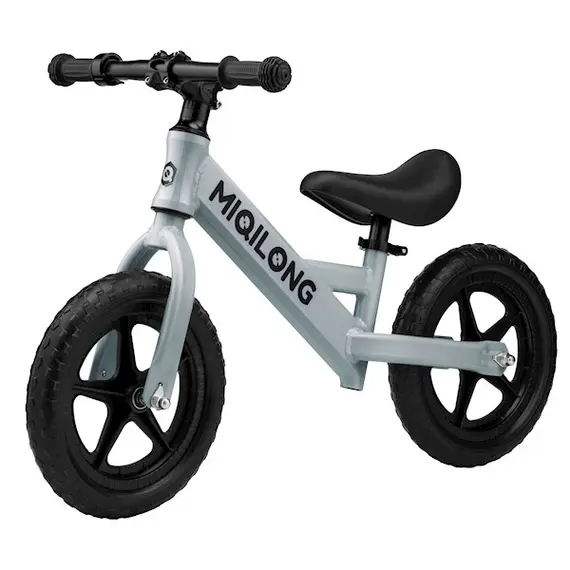 საბავშვო ბალანს ველოსიპედი Miqilong ZCY-HP12 Bigovel, 12", Children's Balance Bicycle, Olive  - Primestore.ge