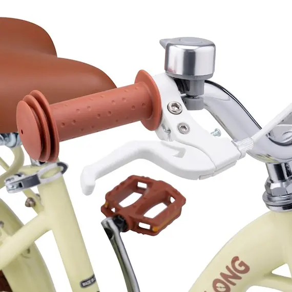 საბავშვო ველოსიპედი Miqilong RBB-LS12, 12", Children's Bicycle, Beige , 5 image - Primestore.ge