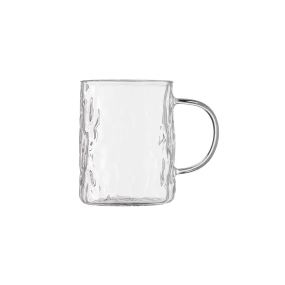 ჭიქების ნაკრები Ardesto Set of cups Shine mix, 260ml, 4pcs, borosilicate glass, transparent, golden, grey, pearlescent , 4 image - Primestore.ge